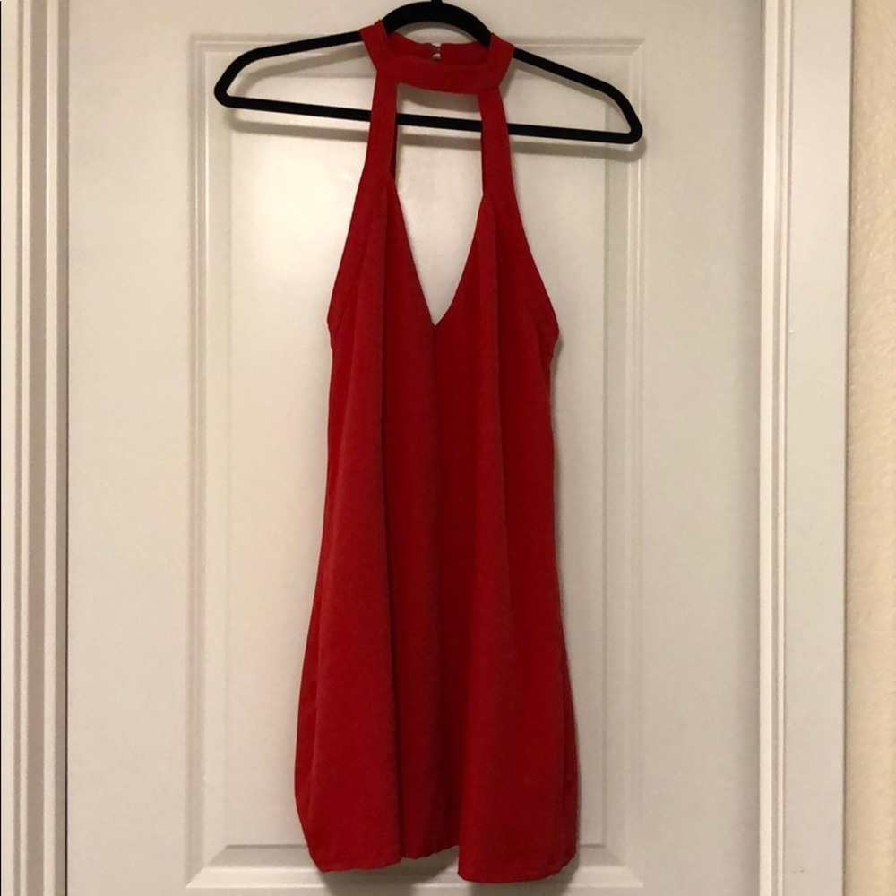 Red Tobi dress